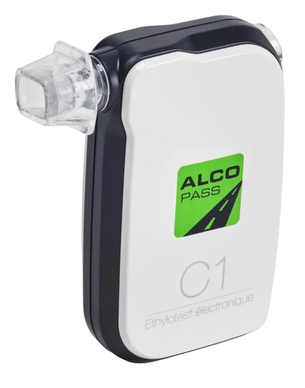 ALCOPASS C1 éthylotest électronique homologué connecté smartphones