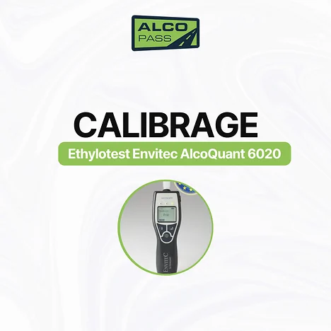 Service de Calibrage pour Envitec AlcoQuant 6020 | Alcopass