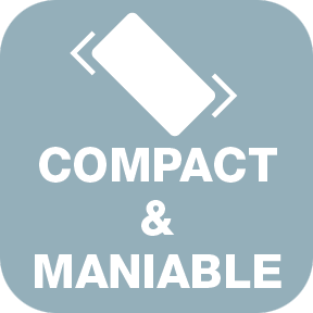 ALCOPASS C1 Compact et maniable